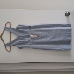 J. Crew Striped Sundress with Nautical Details